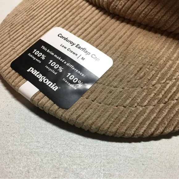 Patagonia Corduroy Earflap Cap size M